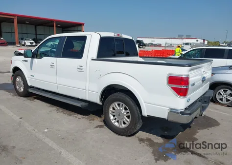 2014 Ford F-150 Lariat из США, поврежденный, VIN 1FTFW1CT0EKE14475